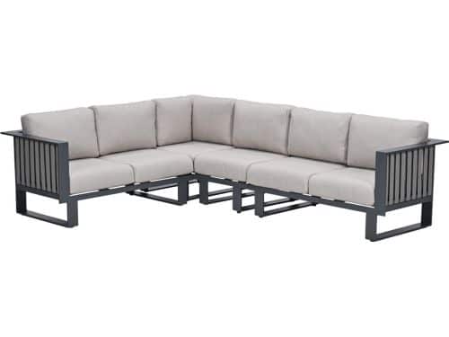 Garden Impressions Gabon loungeset hoek 4-delig links - sandstone