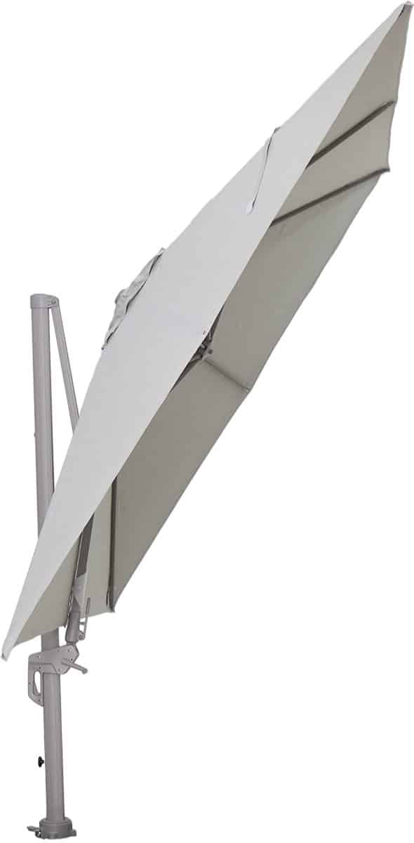 garden impressions hawaii deluxe zweefparasol 300×300 cm zand doek