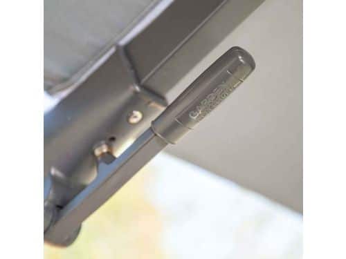 Garden Impressions Hawaii zweefparasol 300x300 cm carbon black / zwart