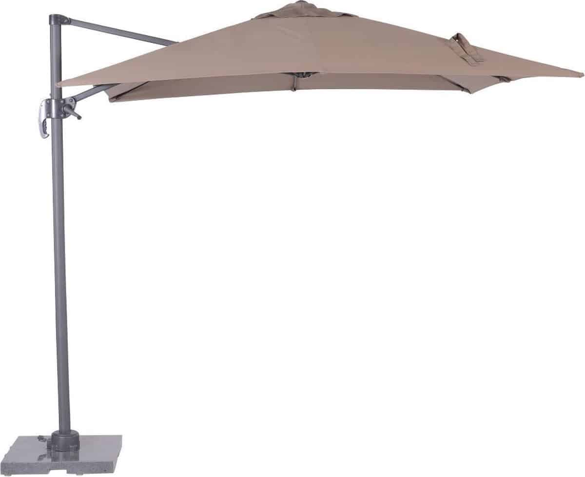 Garden Impressions Hawaii zweefparasol S 250 x 250 cm taupe