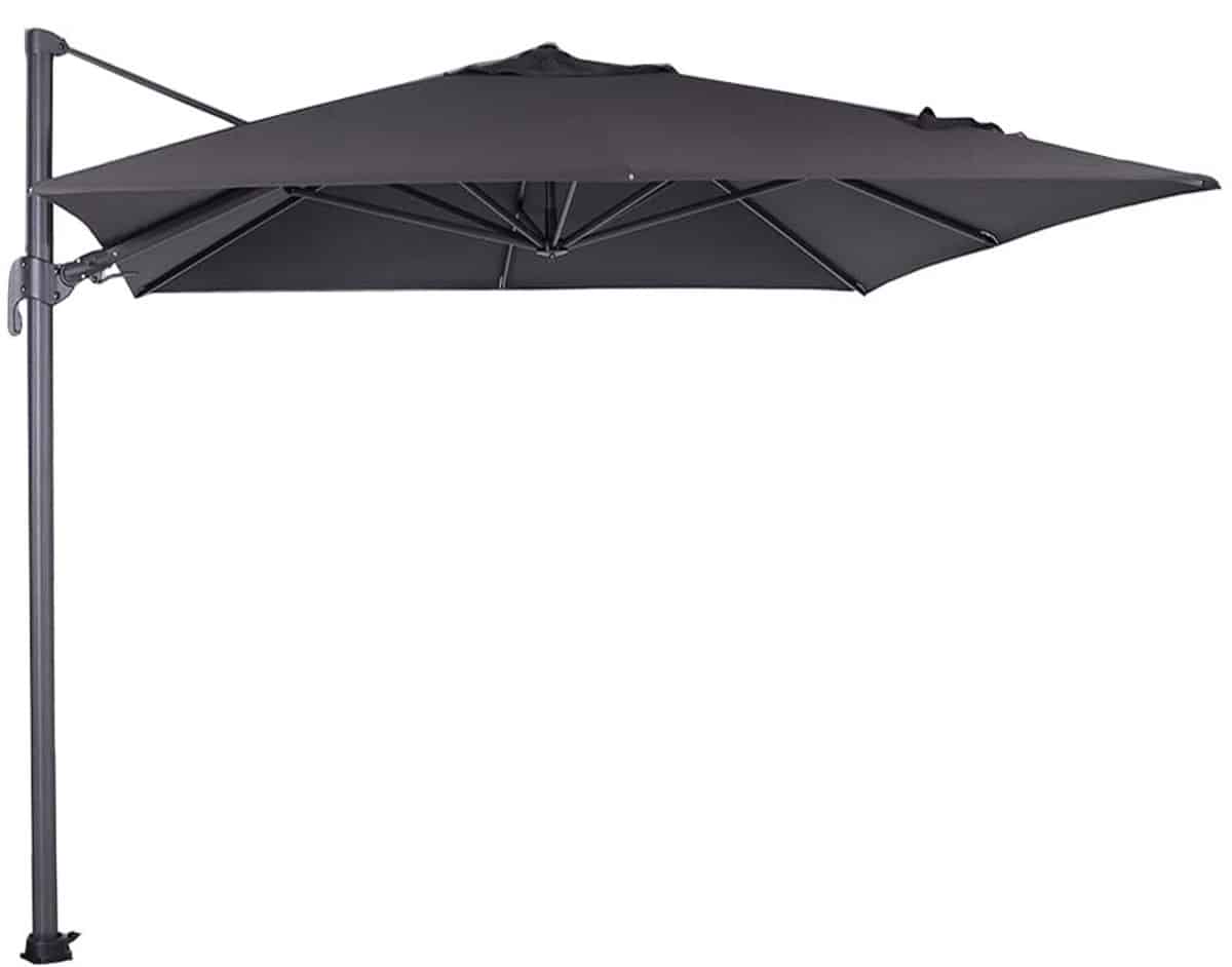 garden impressions hawaii zweefparasol s 250×250 donker grijs