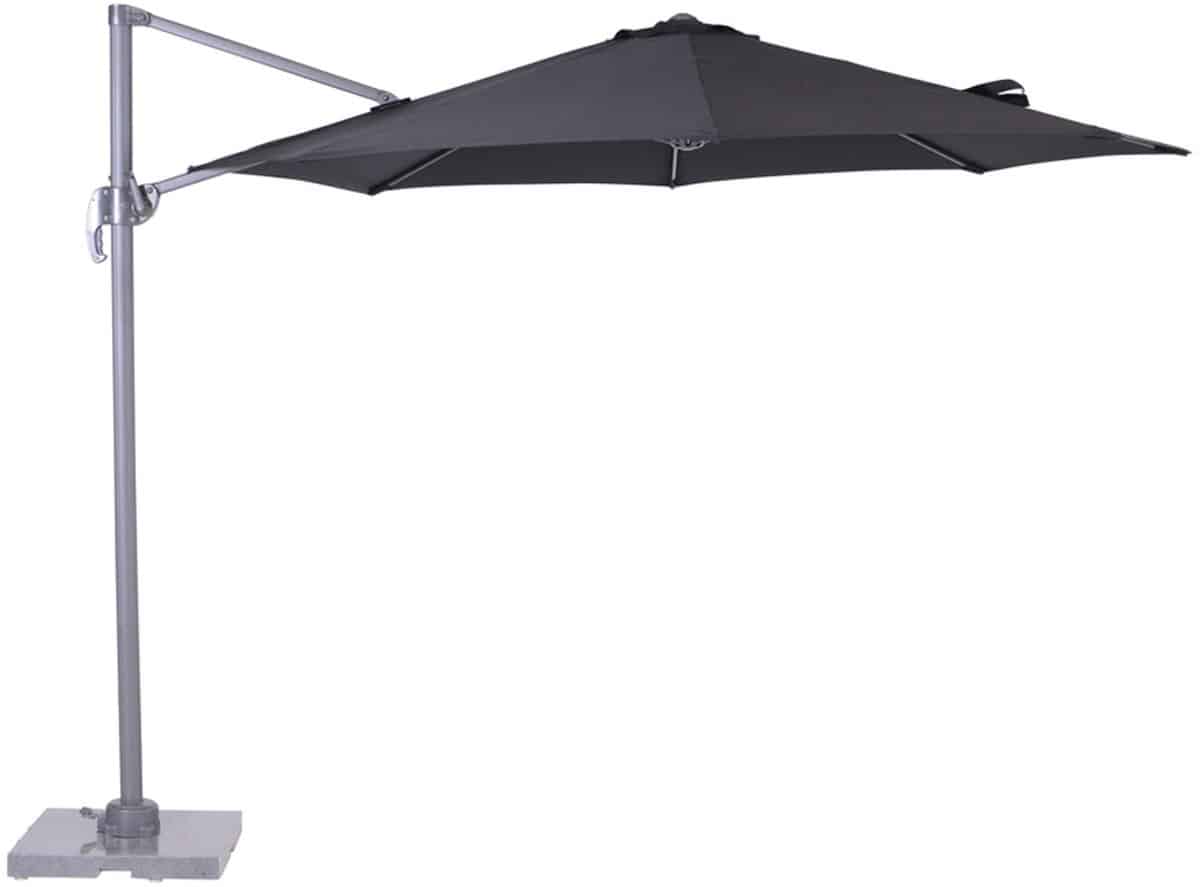 Garden Impressions Hawaii zweefparasol S Ø300 cm zwart