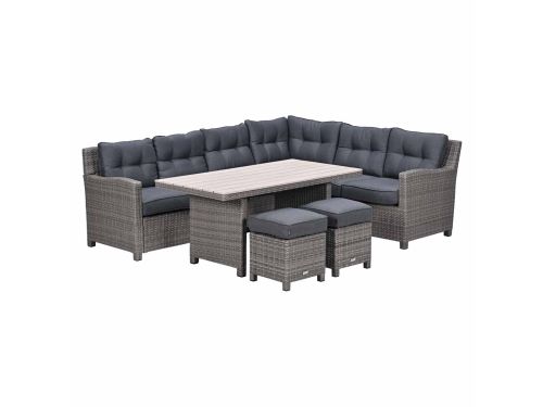 Garden Impressions Jaru lounge dining set 5-delig rechts