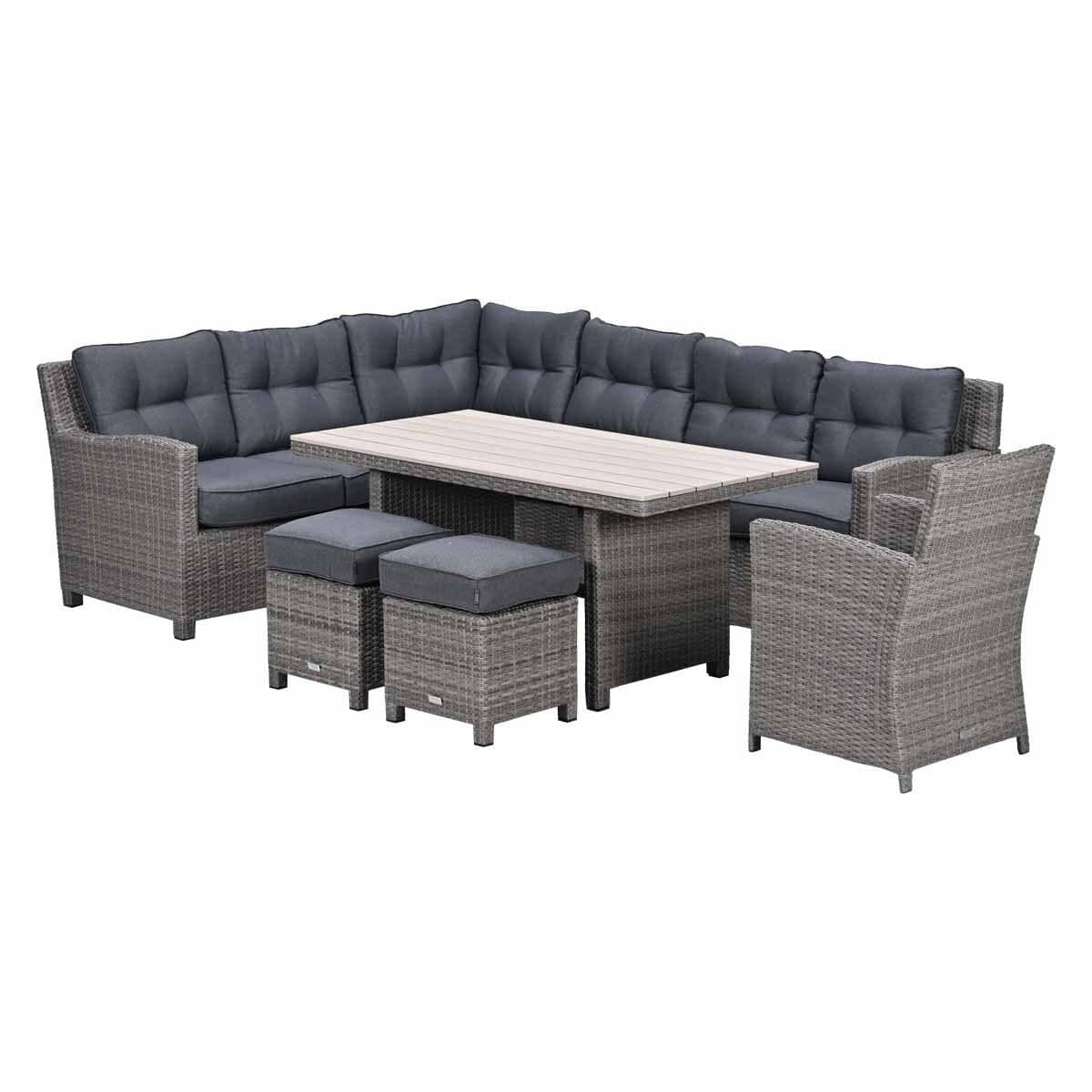 garden impressions jaru lounge dining set 6 delig links