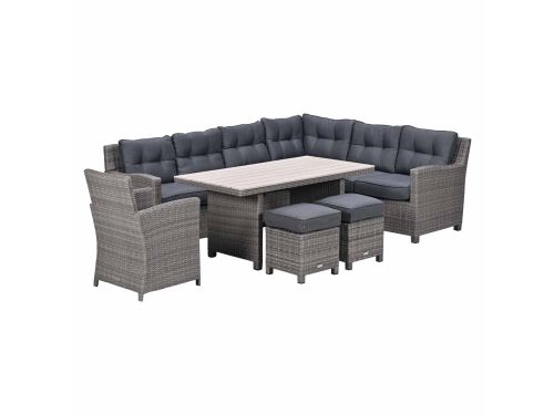 Garden Impressions Jaru lounge dining set 6-delig rechts