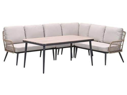 Garden Impressions Kalibo hoek lounge dining set R 4