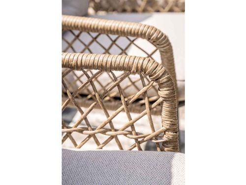 Garden Impressions Kalibo tuinset 6-delig - Tulli tuintafel Ø148x75 cm