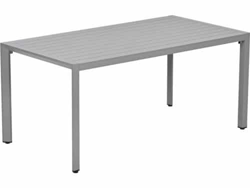 Garden Impressions Kasper tuinset 5-delig - tuintafel 160x84 cm taupe