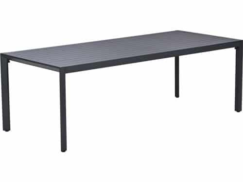 Garden Impressions Kasper tuinset 7-delig - tuintafel 220x93 cm donker