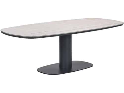 Garden Impressions Leona tuintafel 230x110xH72 cm - donker grijs