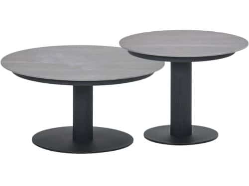 Garden Impressions Liam loungetafels - donker grijs - centostone Napoli