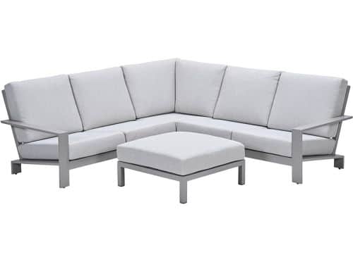 Garden Impressions Lincoln lounge hoekbank taupe - valley sand