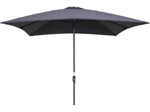 Garden Impressions Lotus parasol 250x250 - donker grijs