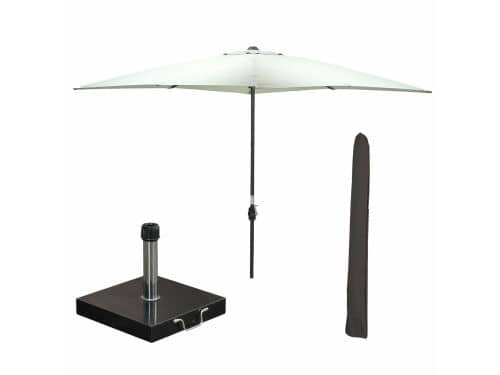 Garden Impressions Lotus stokparasol 250x250 cm - olijf incl 40