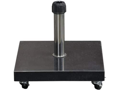 Garden Impressions Lotus stokparasol Ø300 cm - zwart incl 40