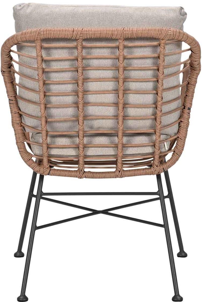 garden impressions lucas tuinset bruin 5 delig tulli tuintafel light
