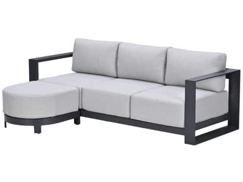 Garden Impressions Malakka loungebank chaise longue - donker grijs