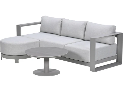 Garden Impressions Malakka loungeset 3-delig chaise longue - taupe