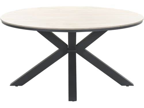 Garden Impressions Marbella tuinset 6-delig earl grey - Tulli tuintafel