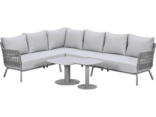 Garden Impressions Maud loungeset 6-delig - taupe