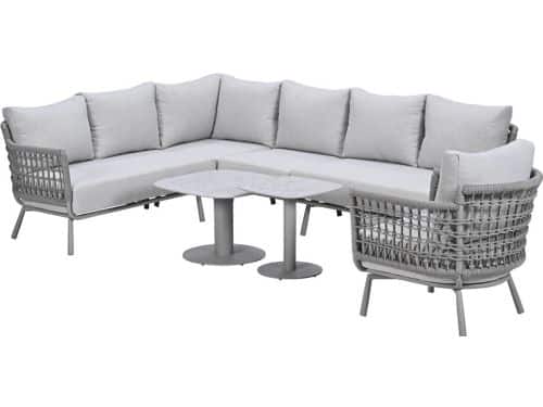 Garden Impressions Maud loungeset 7-delig - taupe