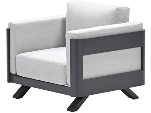 Garden Impressions Medellin loungestoel - donker grijs