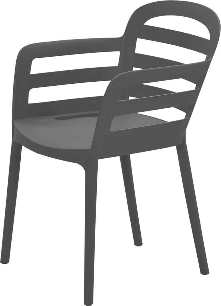 garden impressions mira tuinstoel donker grijs