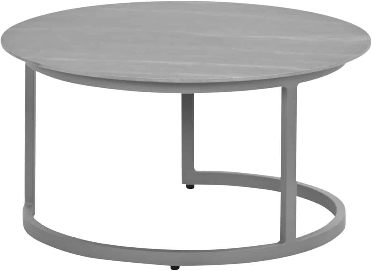garden impressions monte carlo loungetafel Ø80xh40 cm taupe