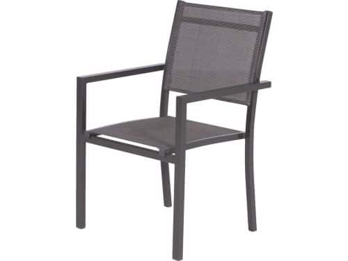 Garden Impressions Moon tuinstoel - donker grijs