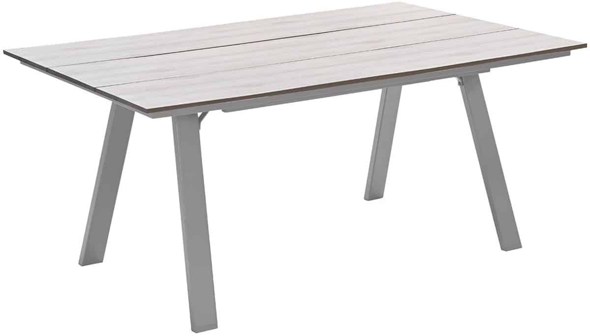 garden impressions nevada dining tuintafel 205×100 cm taupe