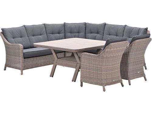 Garden Impressions Nova lounge dining set 6-delig incl stoelen
