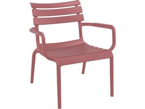 Garden Impressions Paris loungestoel - marsala