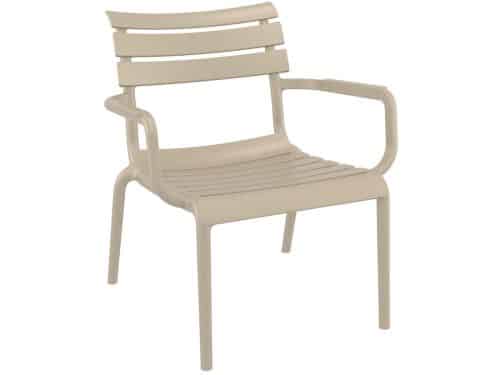 Garden Impressions Paris loungestoel - taupe