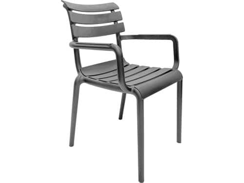 Garden impressions - Paris Tuinstoel - Dark Grey Garden Impressions