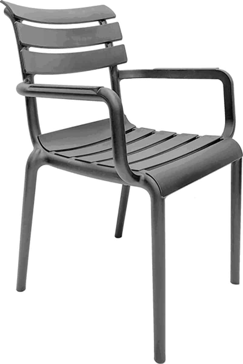 garden impressions paris tuinstoel dark grey garden impressions