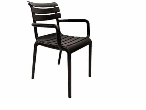 Garden impressions - Paris Tuinstoel Zwart