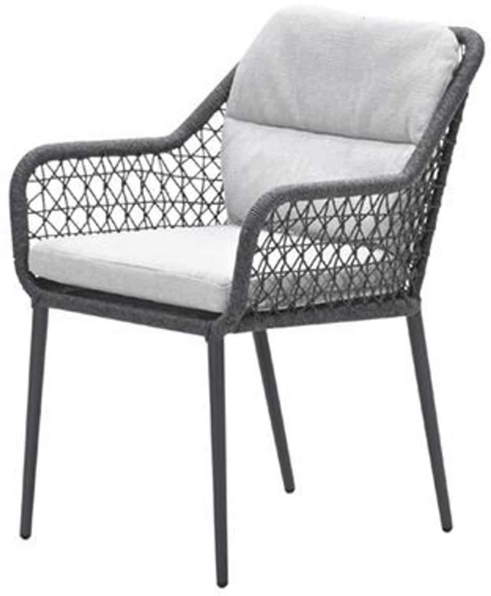 garden impressions pemba tuinstoel donker grijs