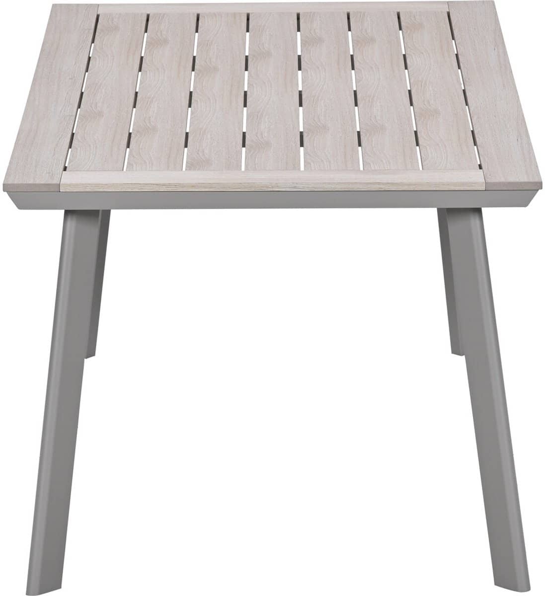 garden impressions penedo tuintafel 160×90 cm taupe light teak vironwood