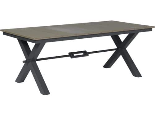 Garden Impressions Robusto Tuintafel 200x100 cm - Carbon Black