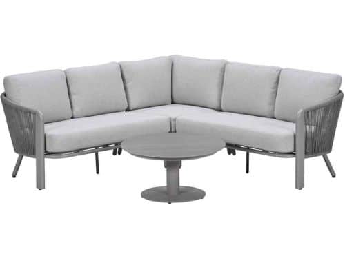 Garden Impressions Ryan hoek loungeset 4-delig - taupe