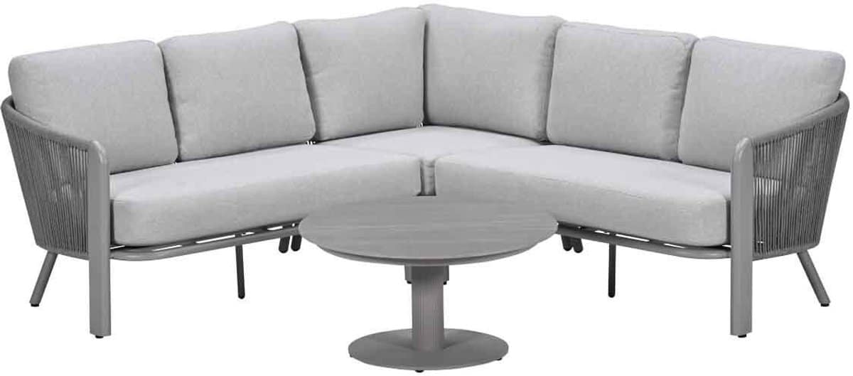 garden impressions ryan hoek loungeset 4 delig taupe