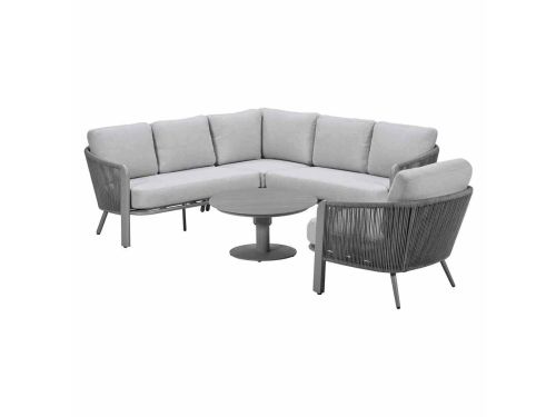 Garden Impressions Ryan hoek loungeset 5-delig - taupe