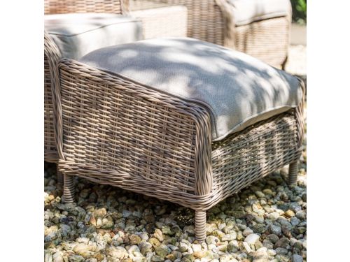 Garden Impressions Santa Rosa relaxstoelen incl. voetenbank - Fons bijzettafel