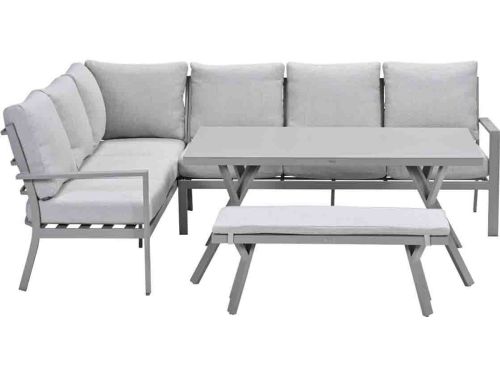 Garden Impressions Senja lounge dining set 4-delig links