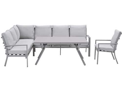 Garden Impressions Senja lounge dining set 4-delig links incl. stoel