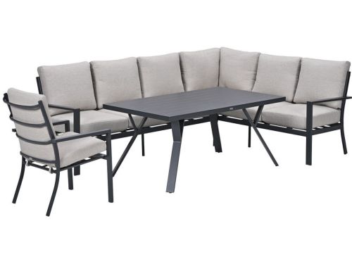 Garden Impressions Senja lounge dining set 4-delig rechts incl stoel