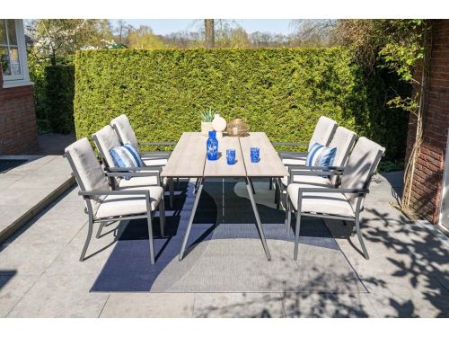 Garden Impressions Senja lounge dining stoel - desert sand