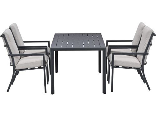 Garden Impressions Senja tuinset 5-delig sandstone - Kasper tuintafel 160x90