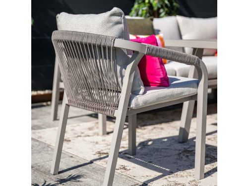 Garden Impressions Tarera tuinset 6-delig dakar sand - Tulli tuintafel