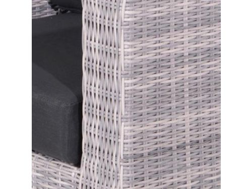 Garden Impressions Tennessee lounge stoel - licht grijs